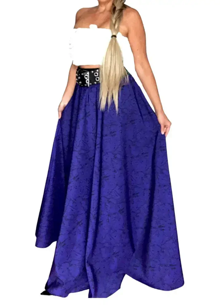 Dlouhá letní sukně - maxi sukně BOROS SK-L-MF01